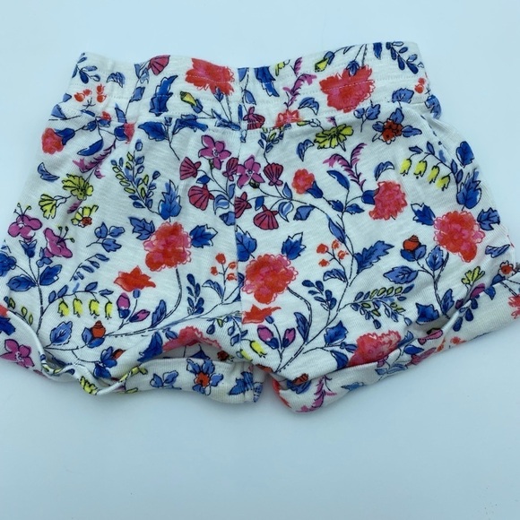 Joules- girls knit floral shorts - Picture 4 of 4